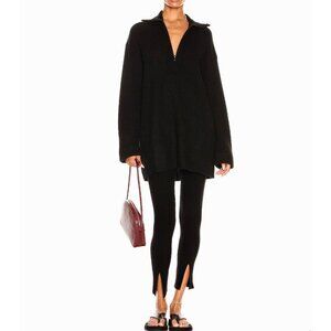 Lisa Yang Aubree cashmere sweater Sima leggings pants set black sz 0 / XS